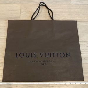 Louis Vuitton Paper Shopping Bag